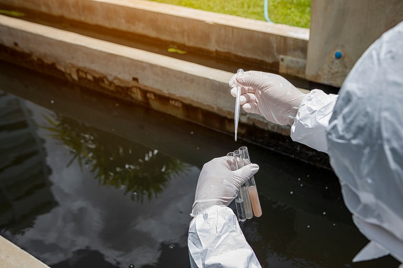 Hospital wastewater treatment